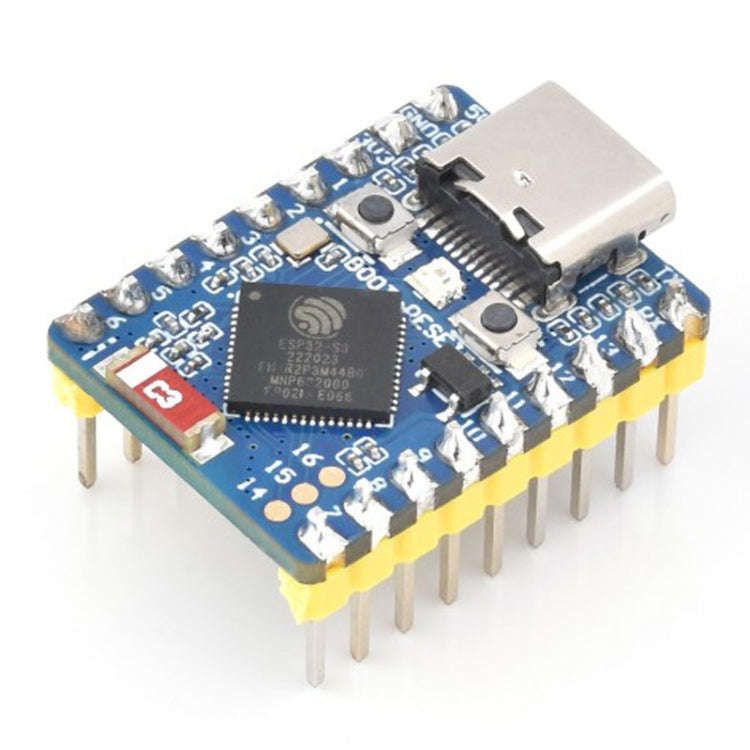 Waveshare ESP32-S3 Mini Development Board, Based On ESP32-S3FH4R2 Dual-Core Processor, without He...