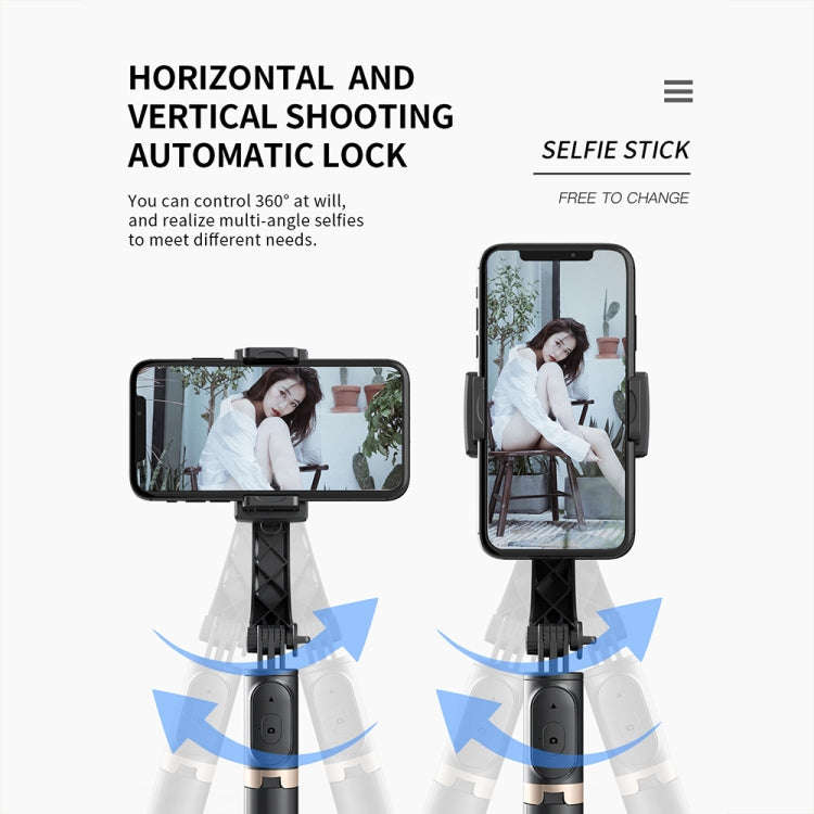 CYKE Q08 Anti-Shake Gimbal Bluetooth Selfie Stick Handheld Phone Live Tripod
