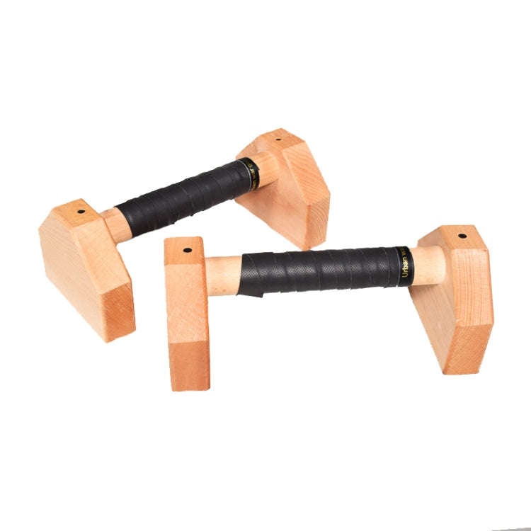 1 Pair Push-Ups Bracket Wooden Single Parallel Bars Inverted Frame, 25cm, 30cm, 40cm, 50cm