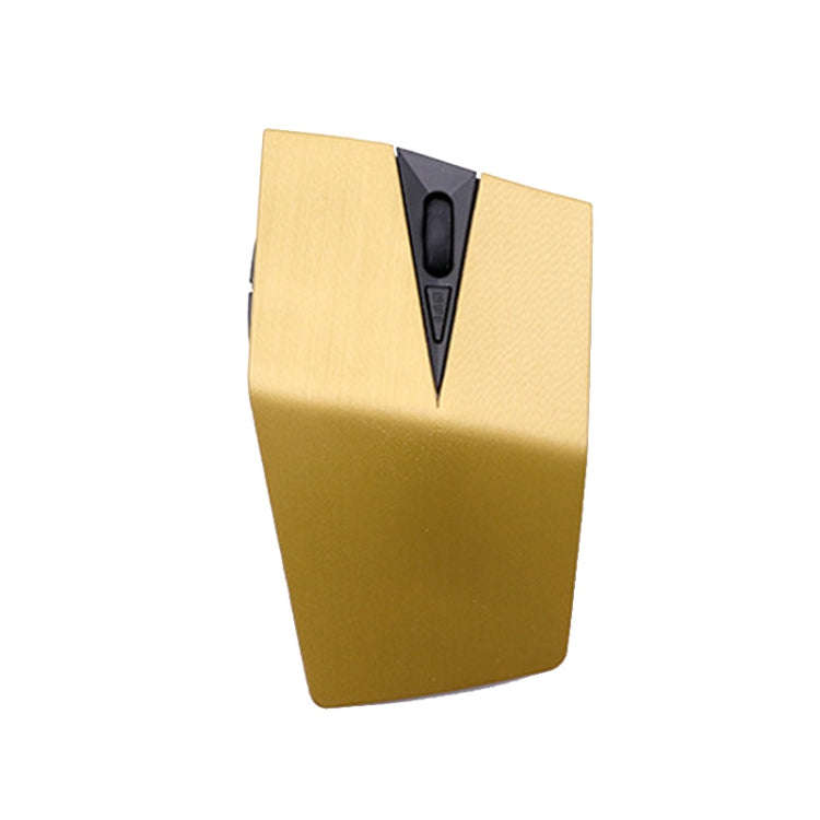 M-189 2.4GHz 6 Keys 2.4G Wireless Cool Game Mouse, Golden, Black