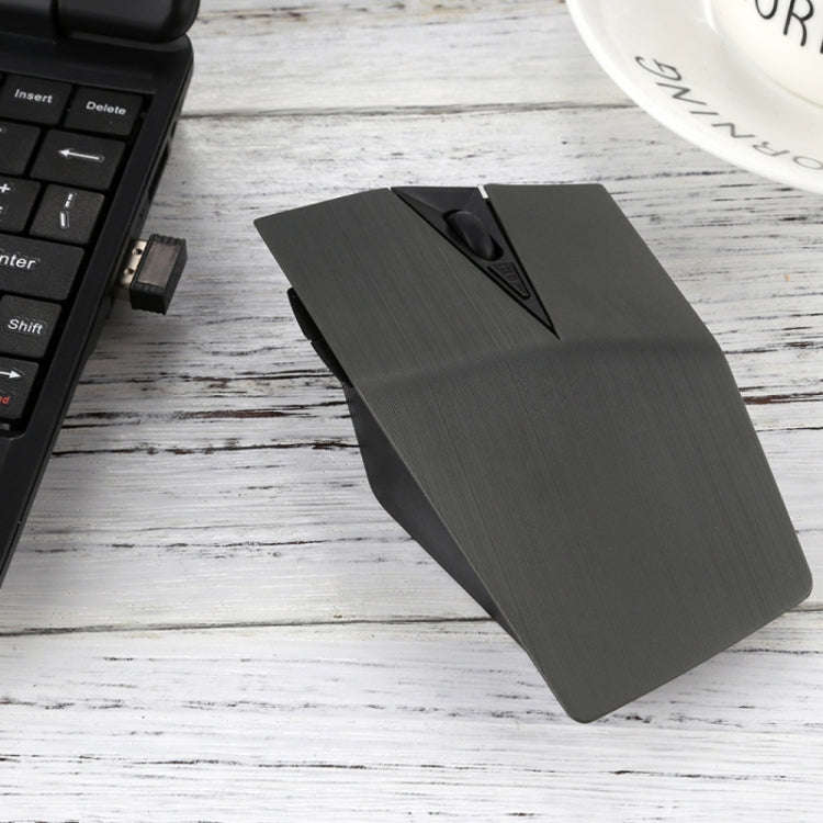 M-189 2.4GHz 6 Keys 2.4G Wireless Cool Game Mouse, Golden, Black