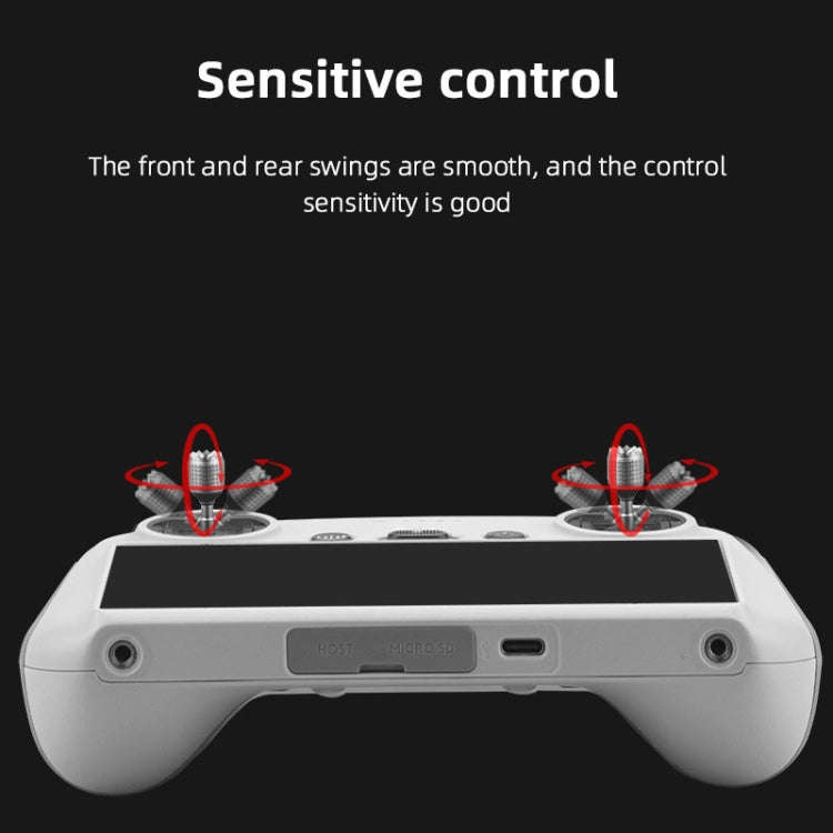 Original Remote Control with Screen Aluminum Alloy Joystick Speed Controller for DJI Mini 3 Pro