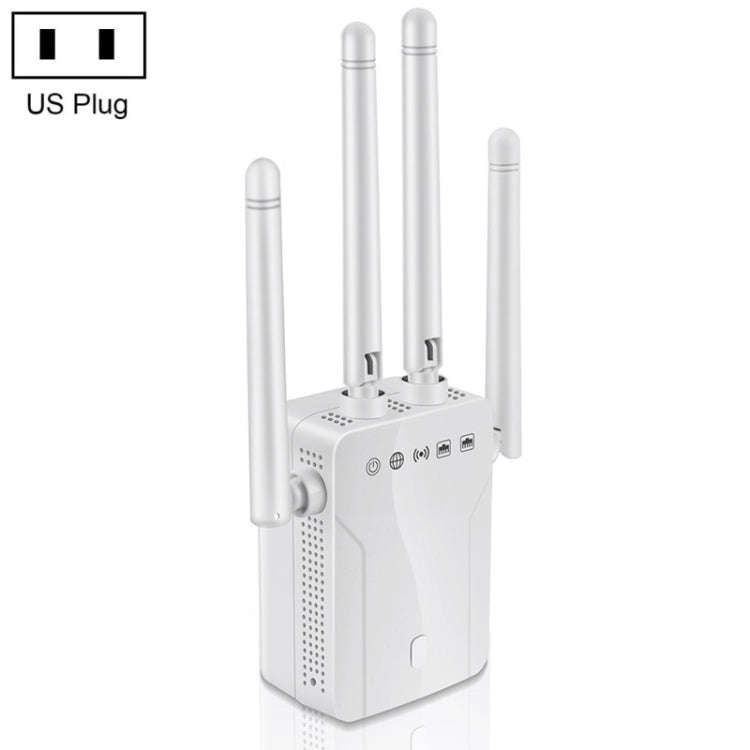 M-95B 300M Repeater WiFi Booster Wireless Signal Expansion Amplifier, Black - US Plug, Black - EU...