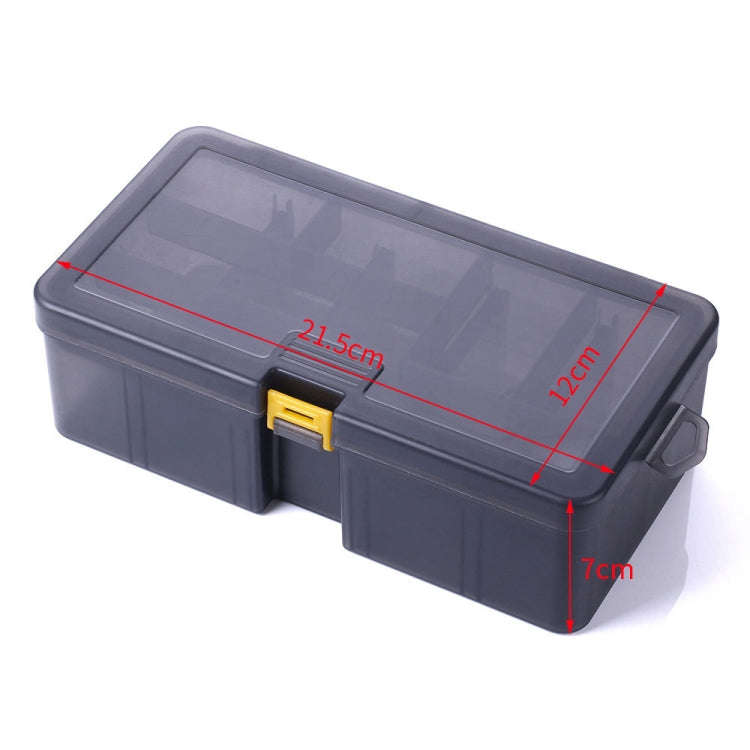 HENGJIA qt071-1 Double Layer Storage Box Fishing Gear Multi-Function Box, Double Layer Storage Box