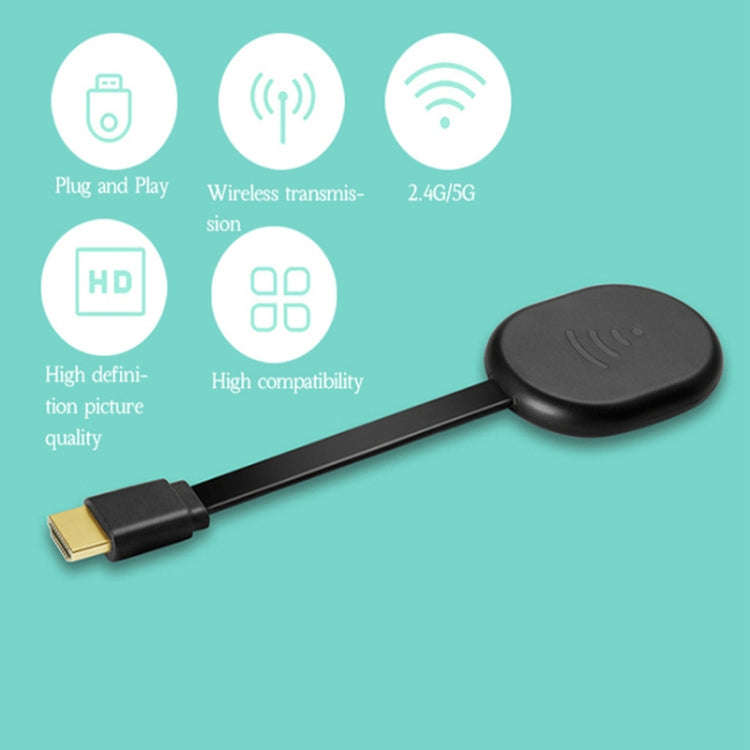 Wireless WiFi Display Dongle Receiver Airplay Miracast DLNA TV Stick for iPhone, Samsung, and oth...