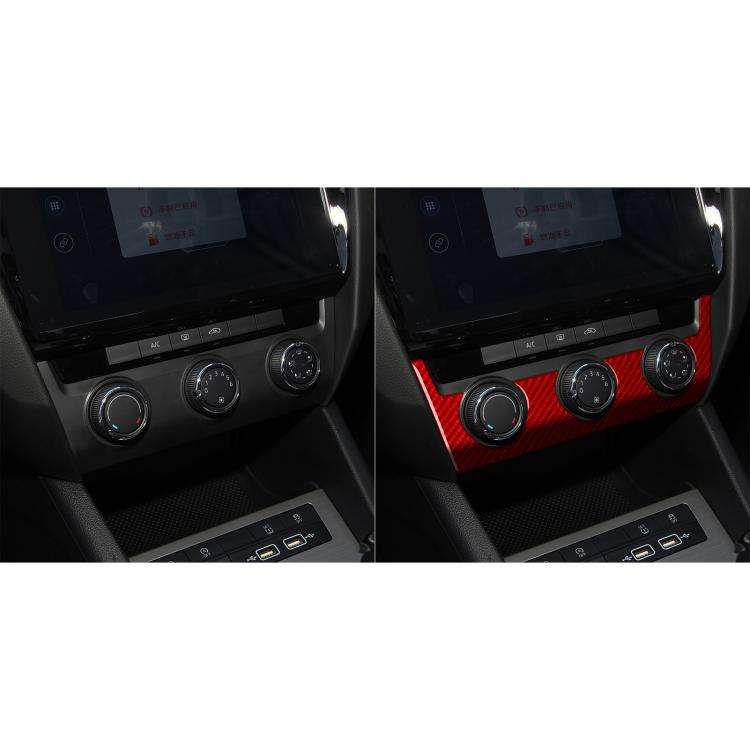 For 2017-2021 Skoda Octavia LH / RH Drive Air Conditioning Control Panel Sticker