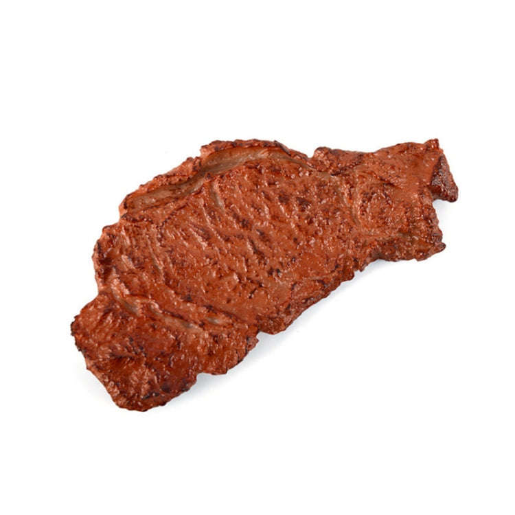 Simulation Food Model Photo Photography Props, 1 PC Fragrant Steak, 1 PC Linger Steak, 1 PC Brush...
