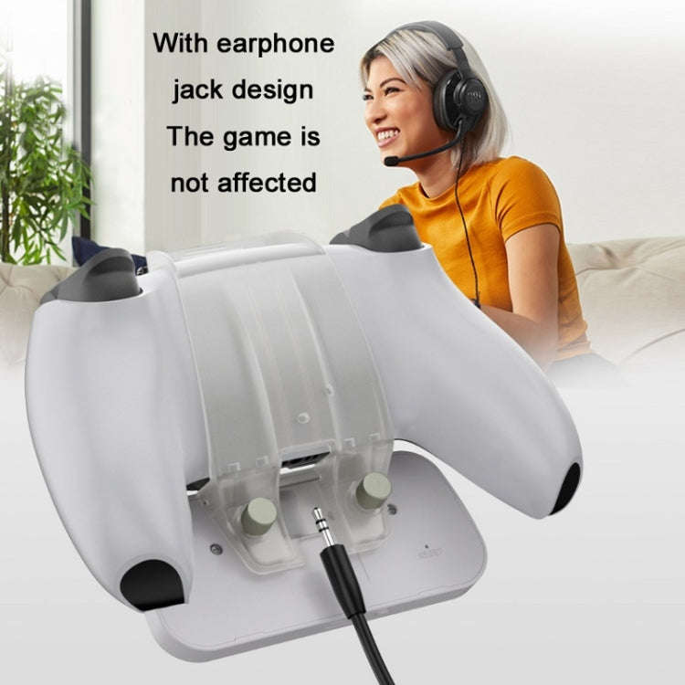 DOBE TP5-0556 Bluetooth Keyboard Wireless Gamepad With Headphone Jack For PS5, TP5-0556 Bluetooth...