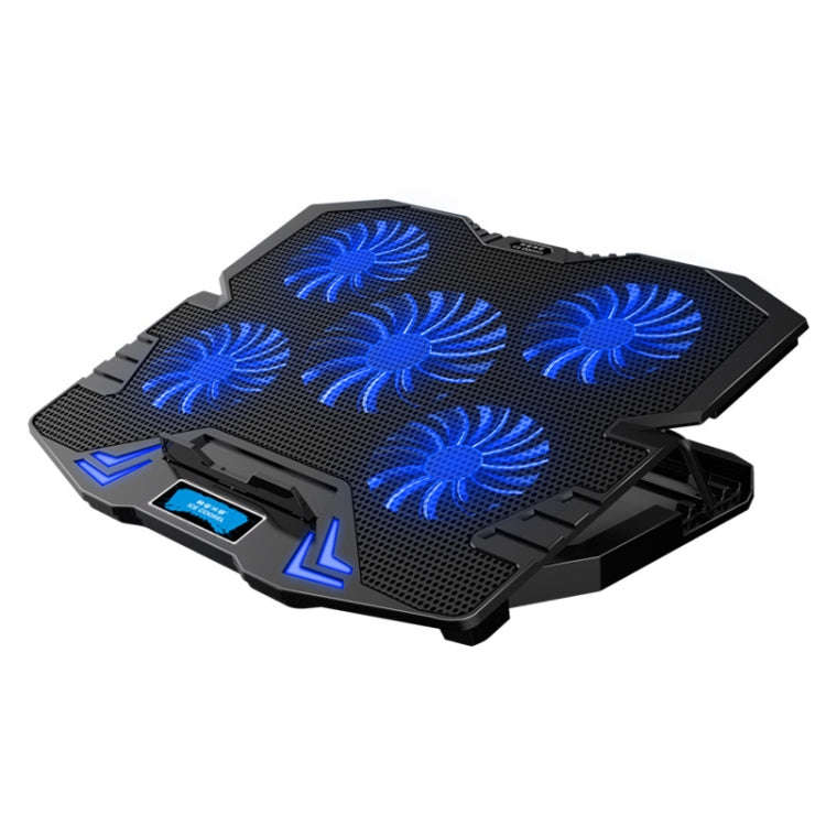 ICE COOREL K5 Laptop Radiator Computer Cooling Bracket, Standard Version (Black Blue), Touch Vers...
