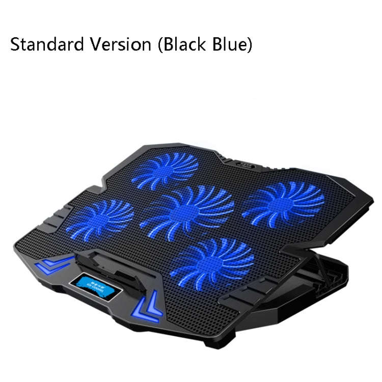 ICE COOREL K5 Laptop Radiator Computer Cooling Bracket, Standard Version (Black Blue), Touch Vers...
