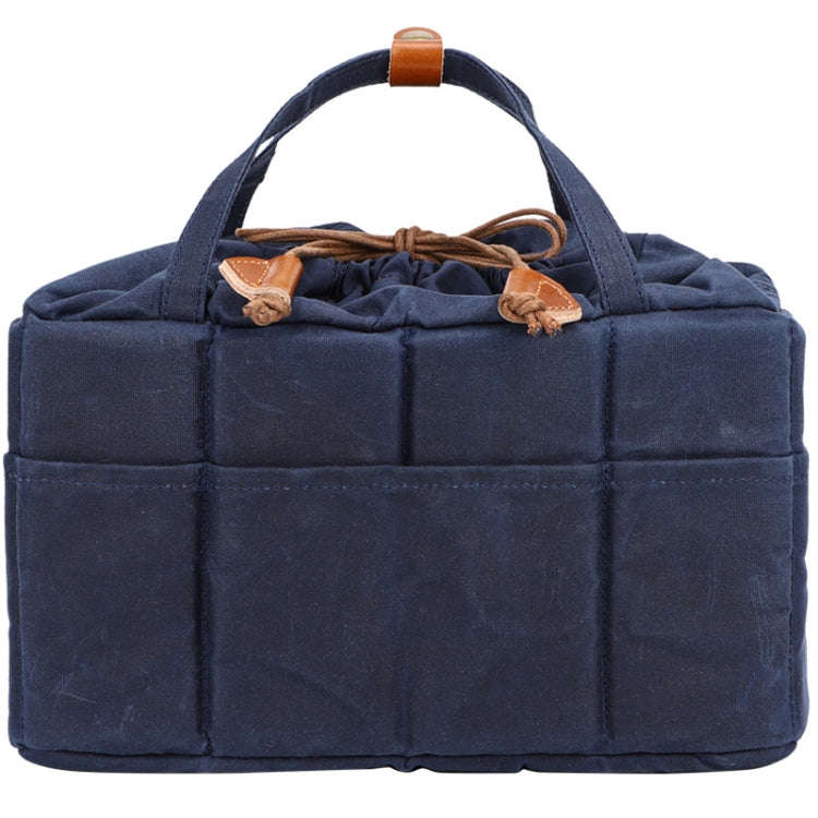 K707 Portable SLR Lens Liner Bag Camera Storage Bag, Khaki, Navy Blue