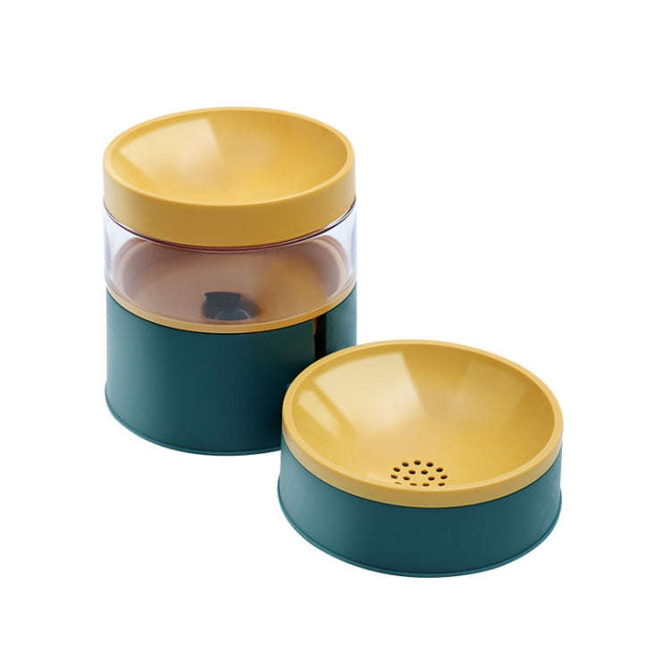 DT331 Automatic Feeder Pet Bowl Increased High Protect Neck Water Dispenser Dual-Purpose Food Bow...