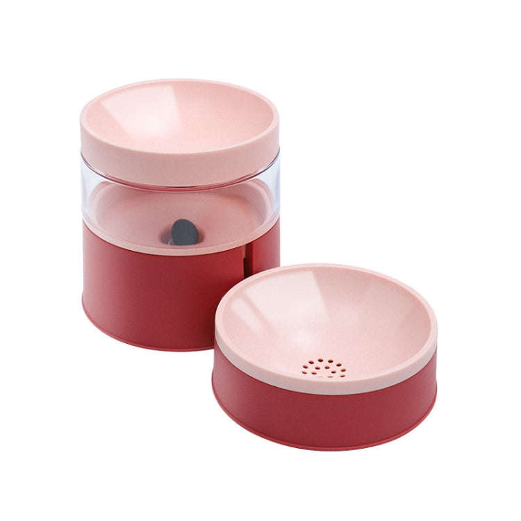 DT331 Automatic Feeder Pet Bowl Increased High Protect Neck Water Dispenser Dual-Purpose Food Bow...