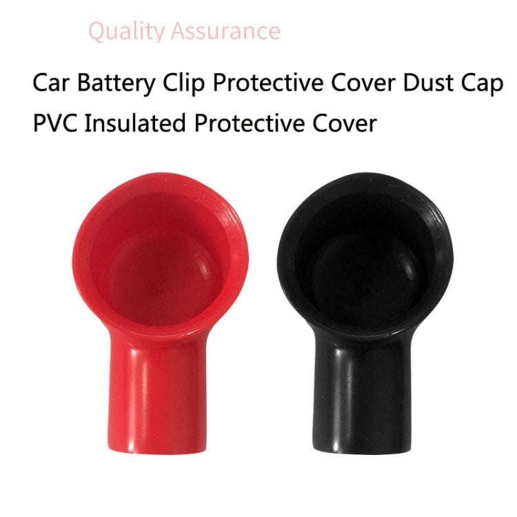5 Pair Car Battery Clip Protective Cover Dust Cap PVC Insulated Protective Cover Harness End Prot...