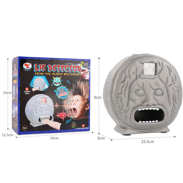 The Fourth Generation Lie Detector Party Tricky Electric Shock Bite Finger Lie Detector, The Four...