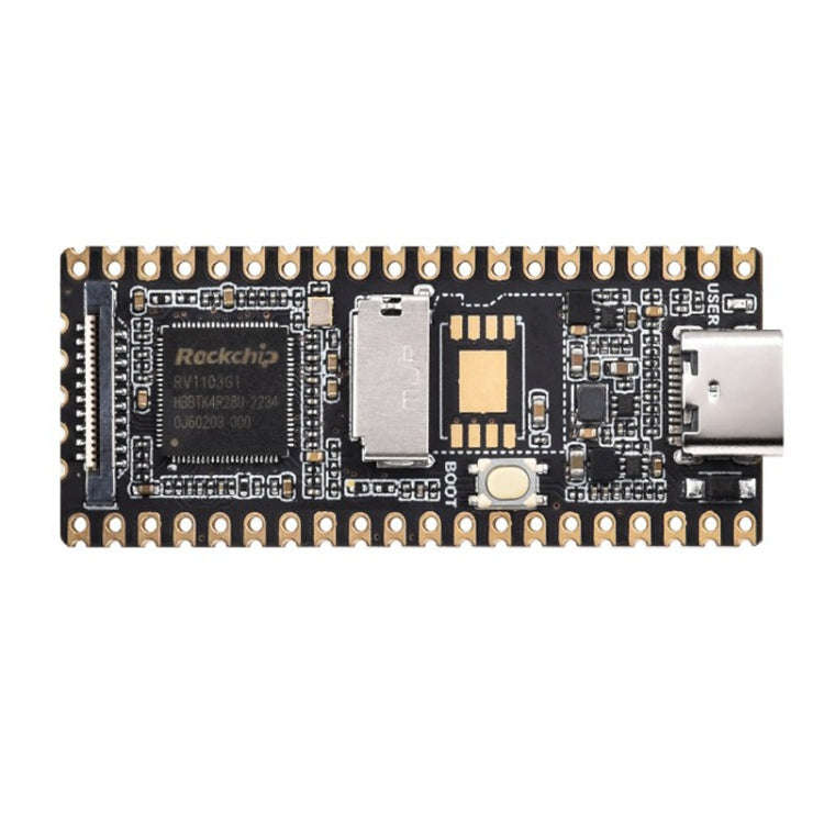 Waveshare LuckFox Pico RV1103 Linux Micro Development Board, without Header, with Header