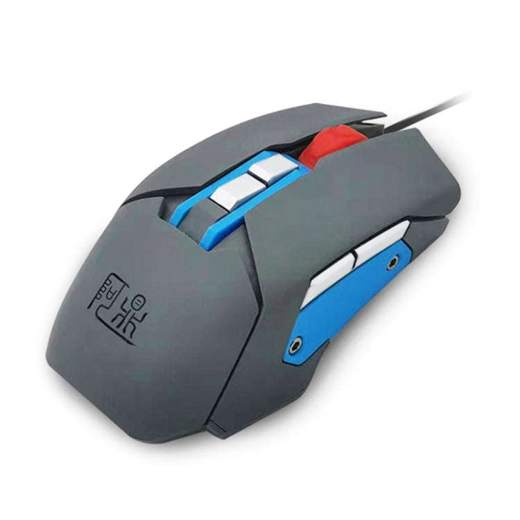 9 Keys 1600DPI Office Game USB Voice-Activated Voice Macro Programming Mouse, Cable Length: 2m, M...