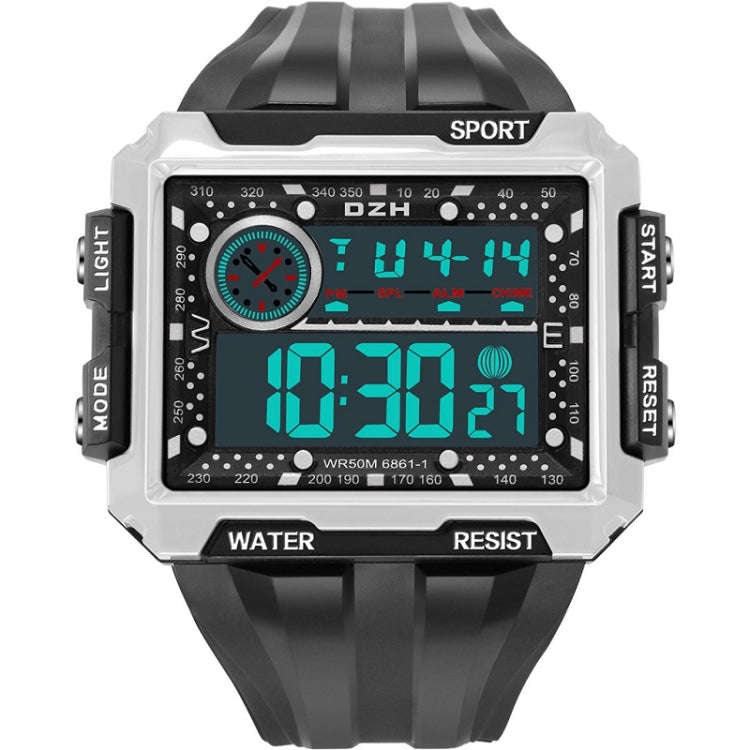 SYNOKE 6861 Outdoor Luminous Waterproof Multi-Function Square Large Screen Display Sports Electro...
