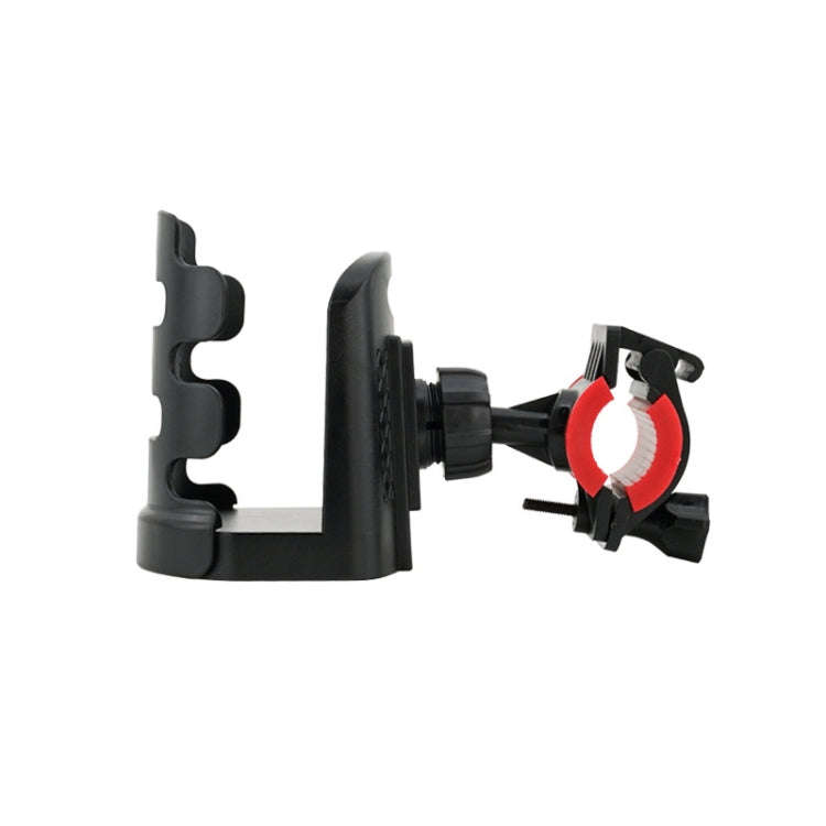 2 PCS SMCP-380 General Riding Cup Rack Motorcycle Bicycle Cup Holder, Rearview Mirror Installatio...