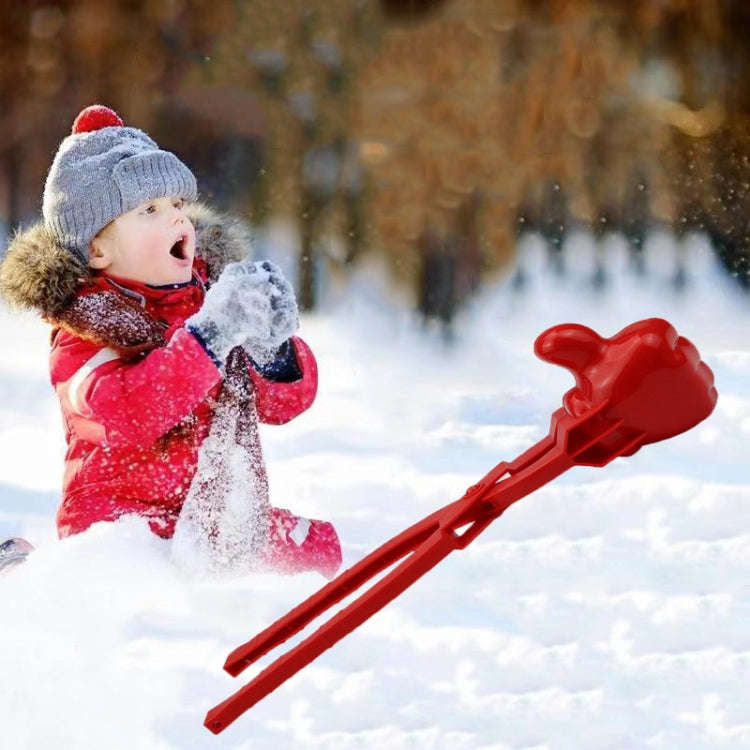 5 PCS Thumbs Snowball Clip Children Playing Snow Tool, 5 PCS Thumbs Clip