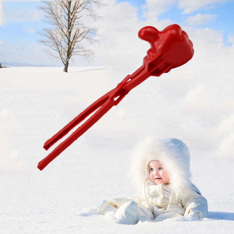 5 PCS Thumbs Snowball Clip Children Playing Snow Tool, 5 PCS Thumbs Clip