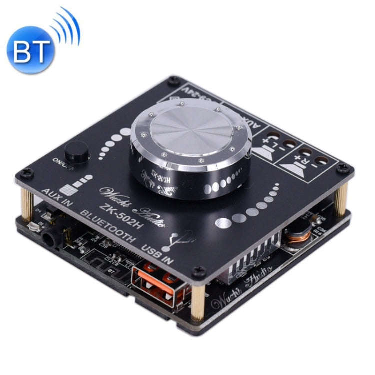 Wuzhi 2.0 Stereo Bluetooth Speaker Power Plate Audio Receiver Module, ZK-502H