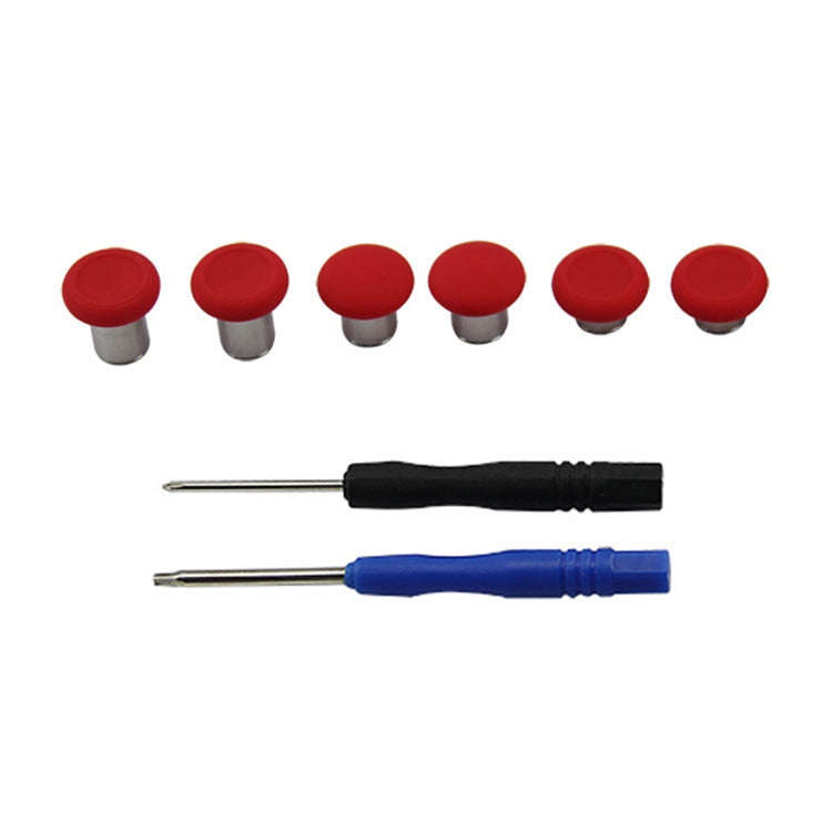 6 PCS Button Accessories For PS4 / Switch / Xbox One, Red, Green, Blue, Black