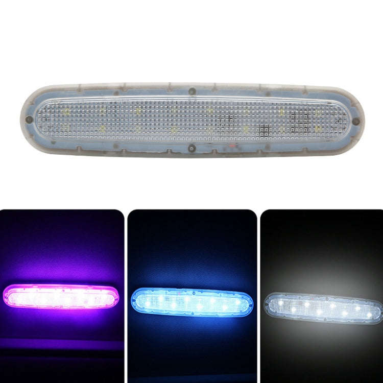 Y-977 Car Reading LED Trunk Light, Blue White, Pure White, White Purple