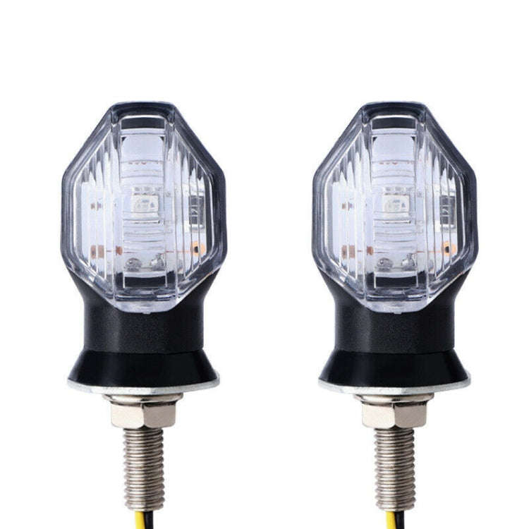 2pcs Motorcycle Steering Lamp Small Shark LED Highlight, MK-100