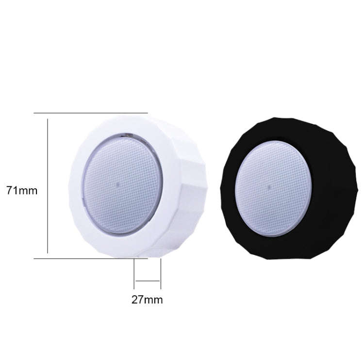Z7 Car Ceiling USB Wireless Strobe Reading Light, White, Black, White (Stair Lamp + Music Sound C...
