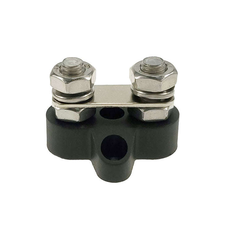 Double Terminal Block Spiral Fixed Wire Connector, M8 Black, M8 Red, M6 Black, M6 Red
