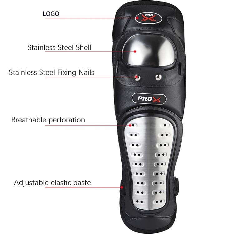 PRO-BIKER RH-1010 Motorcycle Keep Warm Anti-Fall Stainless Steel Protective Gear, RH-1010