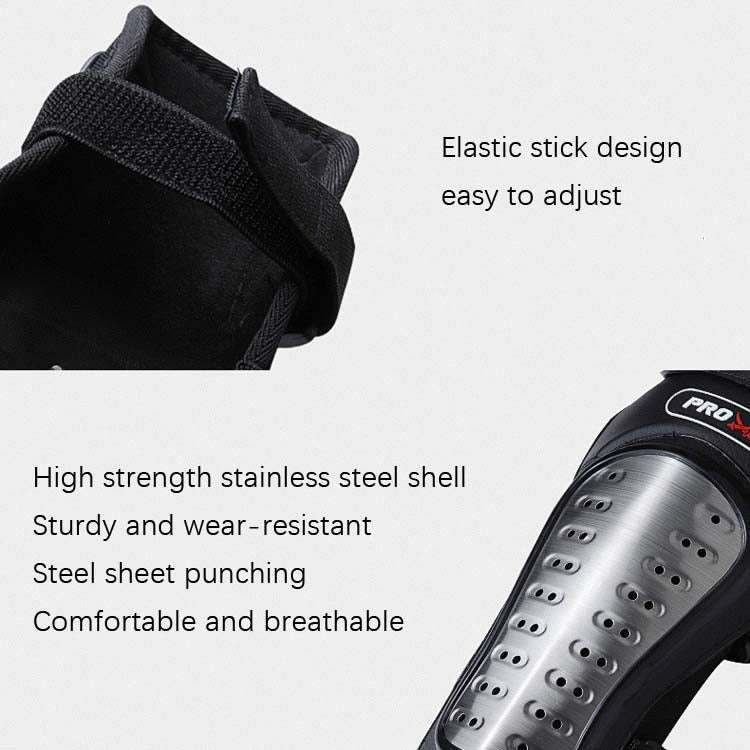 PRO-BIKER RH-1010 Motorcycle Keep Warm Anti-Fall Stainless Steel Protective Gear, RH-1010