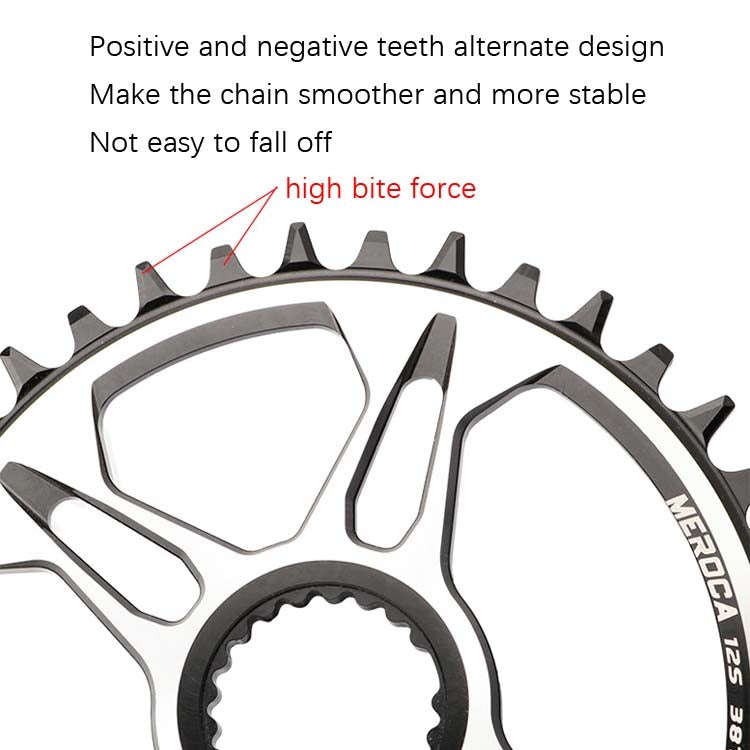 MEROCA Positive And Negative Teeth Repair Disc For Shimano M7100/8100/9100, 32T Single Disk, 34T ...