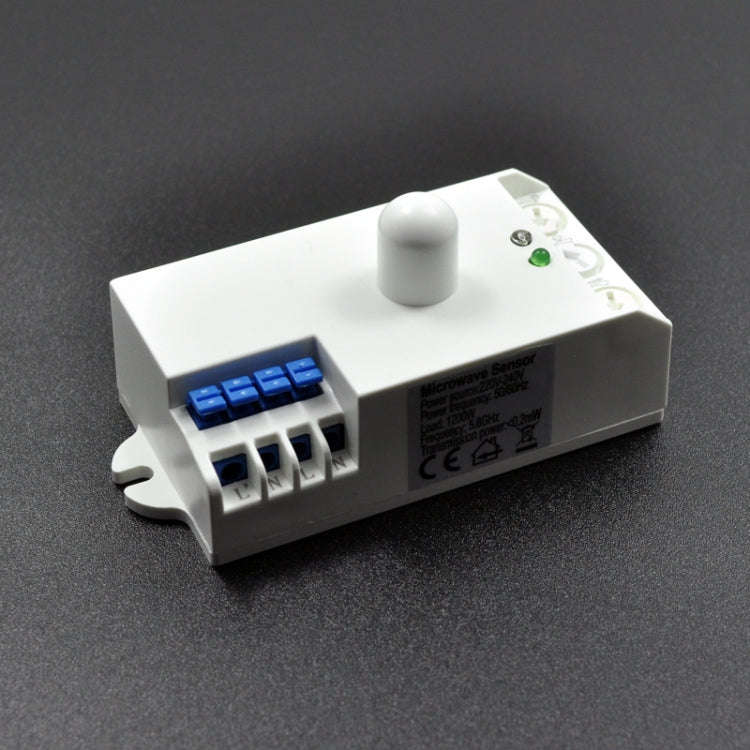 Microwave Radar Human Body Sensor 12/24V DC Body Car Mobile Sensing, 807DC, 807K-DC