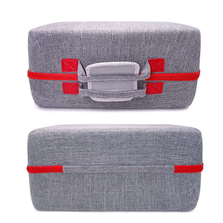 GH1881 Portable Game Console Storage Bag For PS5, Gray, Black