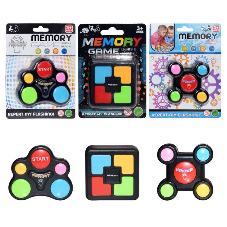 Children Educational Memory Training Game Machine, Style:, Square, Hands, Shaped, Handle, Steerin...