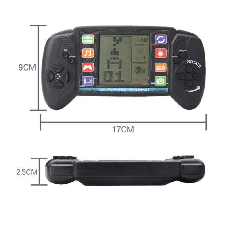 Large Screen Children Handheld Game Console Electronic Toys, Blue, Pink, Black, Yellow