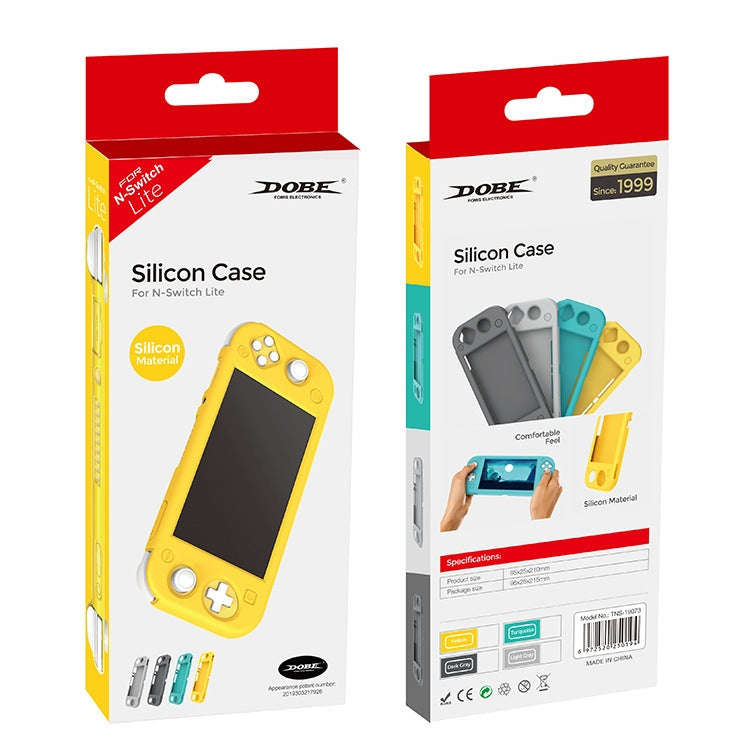 DOBE TNS-19073 Game Console All-Inclusive Silicone Protective Case For Switch Lite, Yellow, Green...