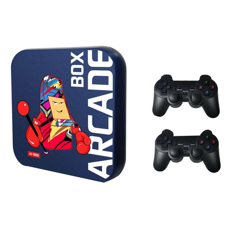 For PS1/PSP/N64/DC Wireless Video Game Machine Box 4K HD Display, EU Plug, 64G EU Plug, 128G EU P...