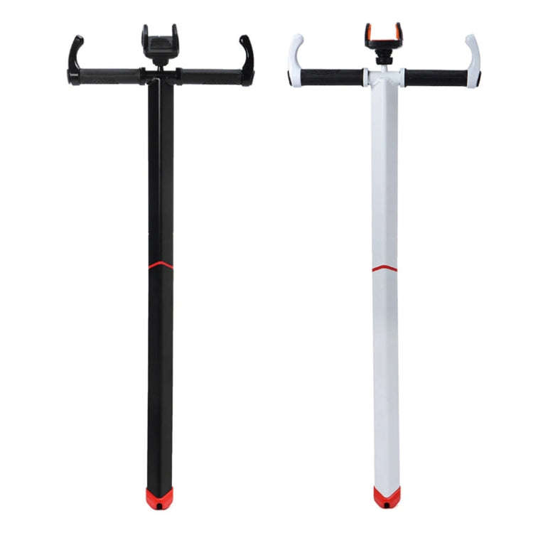 Balance Car Retractable And Extended Hand Lever Handle For Ninebot Mini Pro, White, Black