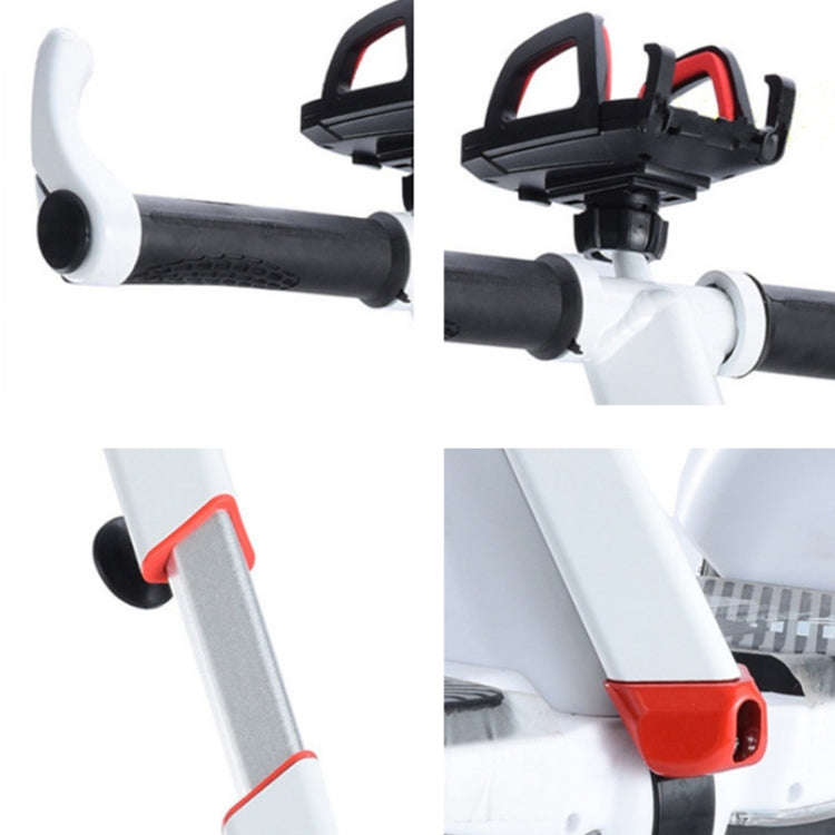 Balance Car Retractable And Extended Hand Lever Handle For Ninebot Mini Pro, White, Black