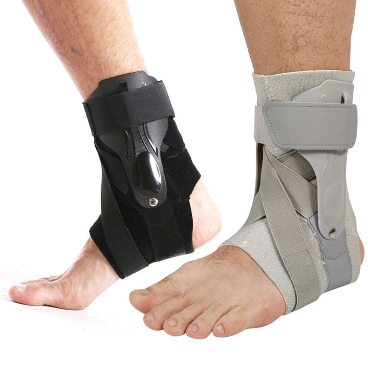 Compression Fixed Plastic Sheet Support Strap Ankle Protector, Size:, S (Black), M (Black), L (Bl...