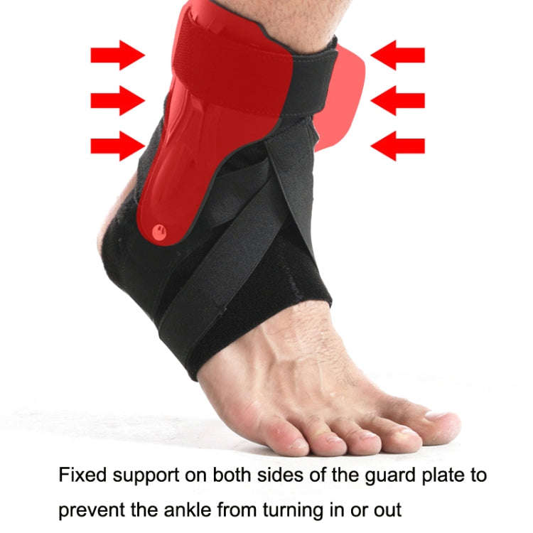 Compression Fixed Plastic Sheet Support Strap Ankle Protector, Size:, S (Black), M (Black), L (Bl...