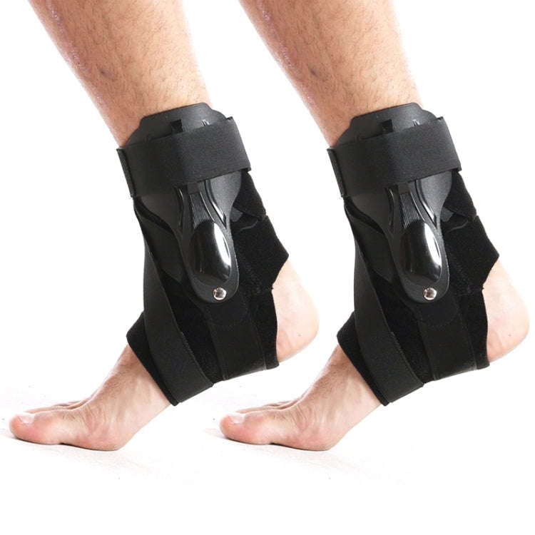 Compression Fixed Plastic Sheet Support Strap Ankle Protector, Size:, S (Black), M (Black), L (Bl...
