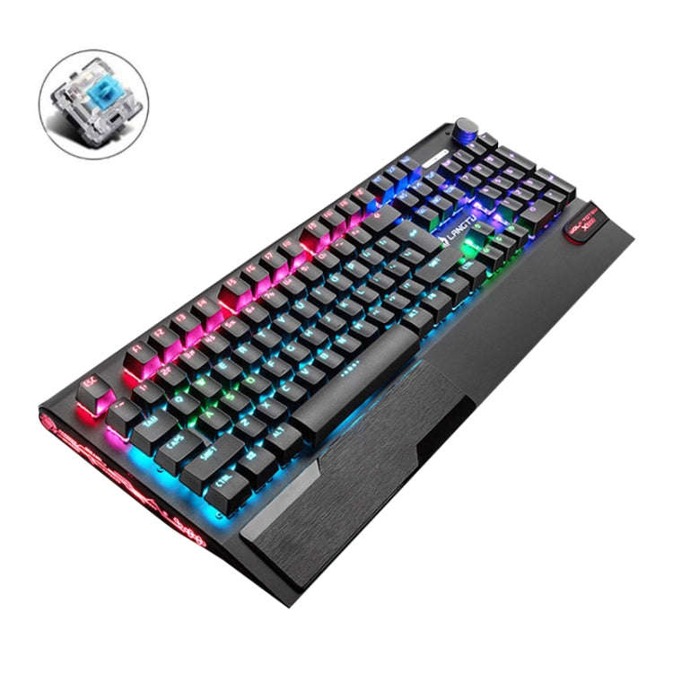 LANGTU K1000 104 Keys Game Luminous USB Handheld Wired Keyboard, Cable Length: 1.5m