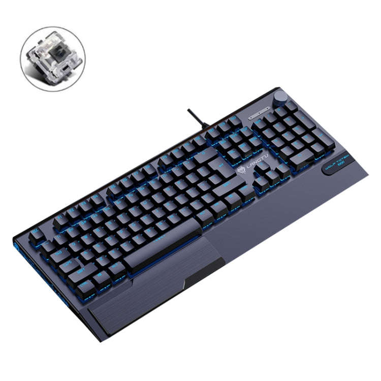 LANGTU K1000 104 Keys Game Luminous USB Handheld Wired Keyboard, Cable Length: 1.5m