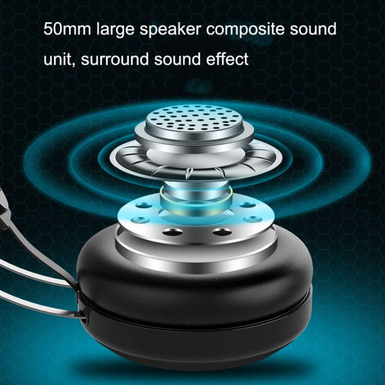 LANGTU M8 Computer Phone Game Wired Headset With Microphone, Cable Length: 1.5m