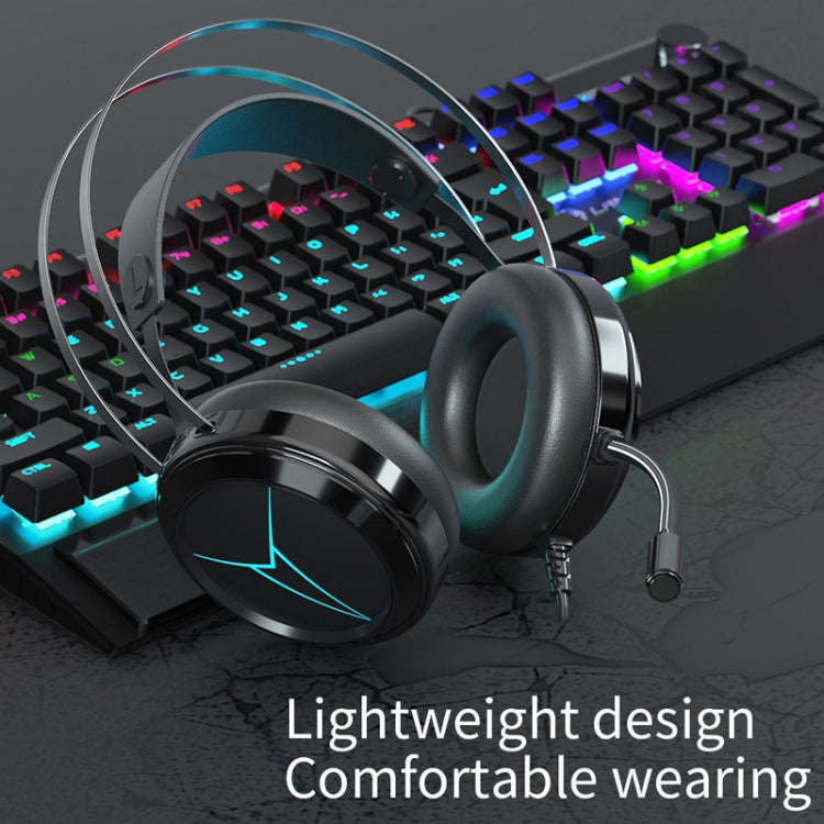 LANGTU M8 Computer Phone Game Wired Headset With Microphone, Cable Length: 1.5m