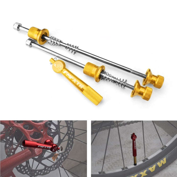 FMFXTR Mountain Bicycles Flower Drum Fast Disassembly Rod, Fast Disassembly Rod Blue, Fast Disass...